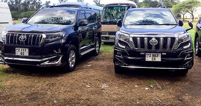 Toyota Land Cruiser Prado - VIP Luxury SUV In Zanzibar